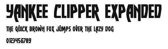 Yankee Clipper Expanded.ttf