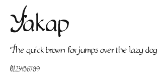 Yakap.ttf