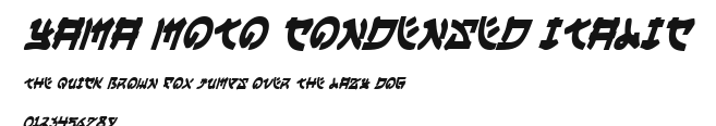 Yama Moto Condensed Italic.ttf