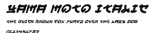 Yama Moto Italic.ttf