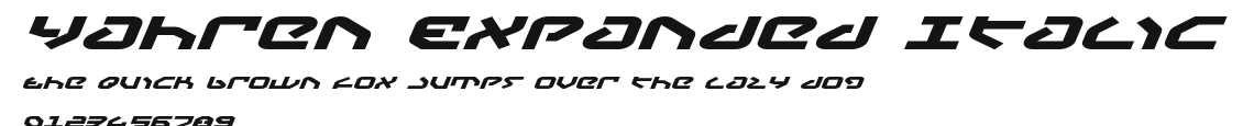 Yahren Expanded Italic.ttf