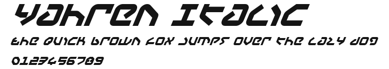 Yahren Italic.ttf