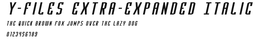 Y-Files Extra-Expanded Italic.ttf