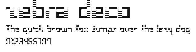 zebra deco.ttf
