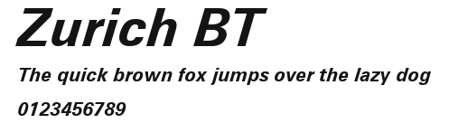Zurich BT Preview