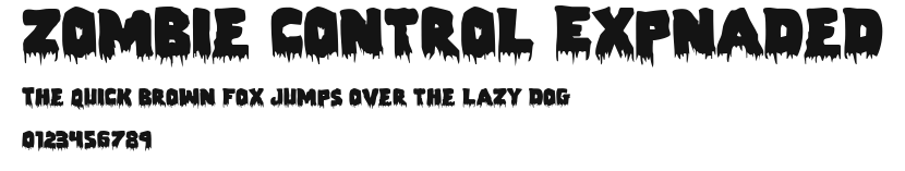 Zombie Control Expnaded Preview
