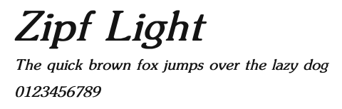 Zipf Light Preview