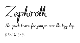 Zephiroth Preview