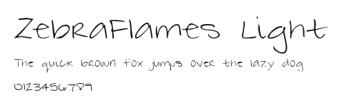 ZebraFlames Light Preview