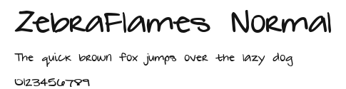 ZebraFlames Normal Preview