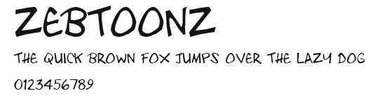 Zebtoonz.ttf