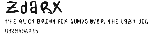 Zdarx.ttf