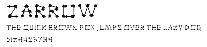 Zarrow.ttf