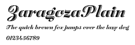 ZaragozaPlain Preview