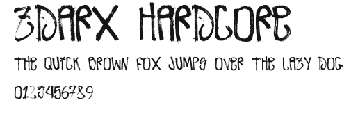 Zdarx Hardcore.ttf