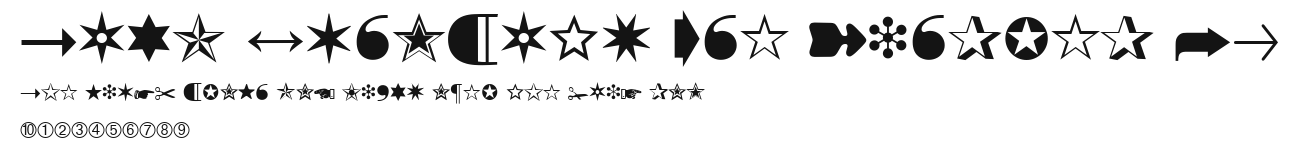 Zapf Dingbats One Hundred BQ.ttf