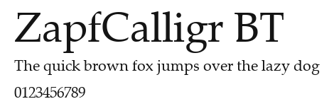 ZapfCalligr BT.ttf