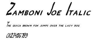 Zamboni Joe Italic.ttf