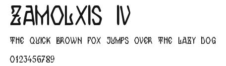Zamolxis IV.ttf