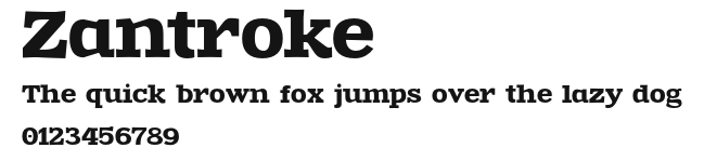 Zantroke.otf