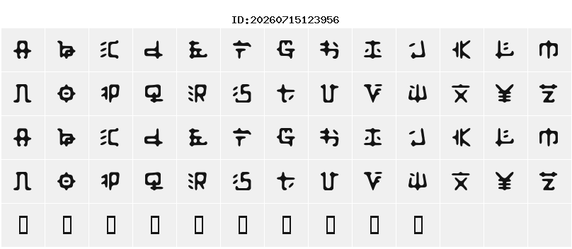 Character Map