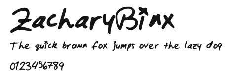 ZacharyBinx.ttf