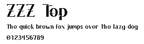 ZZZ Top.ttf