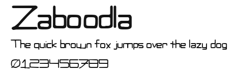 Zaboodla.ttf