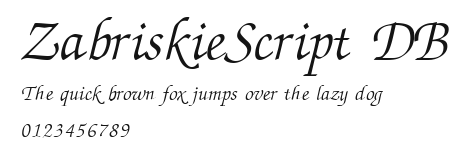 ZabriskieScript DB Preview