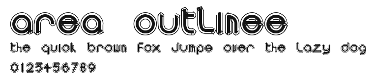 area OUTLINEe.ttf