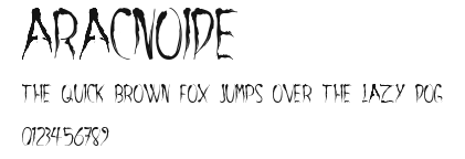 aracnoide.ttf