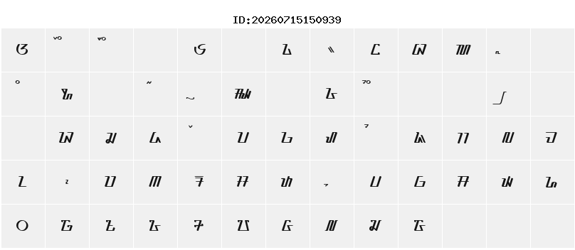Character Map