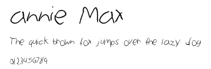 annie Max.ttf