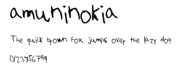 amuninokia.ttf