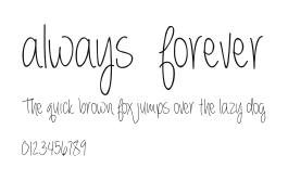 always  forever.ttf