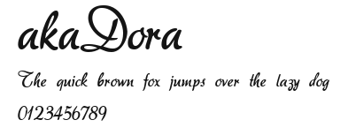 akaDora.ttf