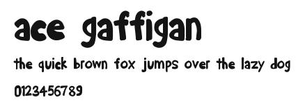 ace gaffigan.ttf