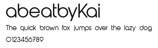 abeatbyKai.ttf