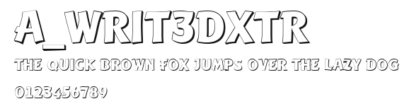 a_Writ3Dxtr.ttf