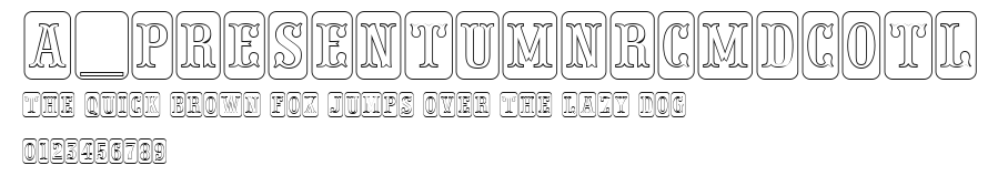 a_PresentumNrCmDcOtl.ttf