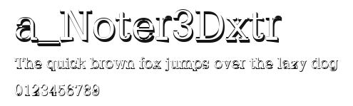 a_Noter3Dxtr.ttf