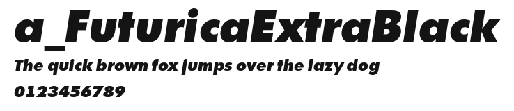 a_FuturicaExtraBlack.ttf