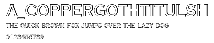 a_CopperGothTitulSh Preview