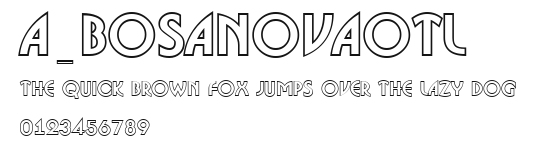 a_BosaNovaOtl.ttf