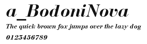 a_BodoniNova Preview