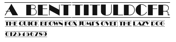 a_BentTitulDcFr Preview