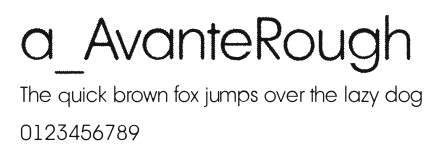 a_AvanteRough.ttf