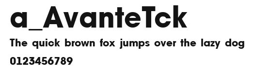 a_AvanteTck.ttf