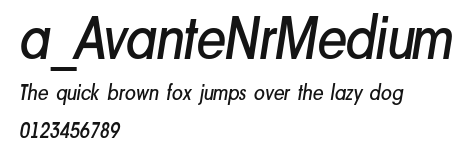 a_AvanteNrMedium Preview