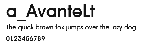 a_AvanteLt.ttf